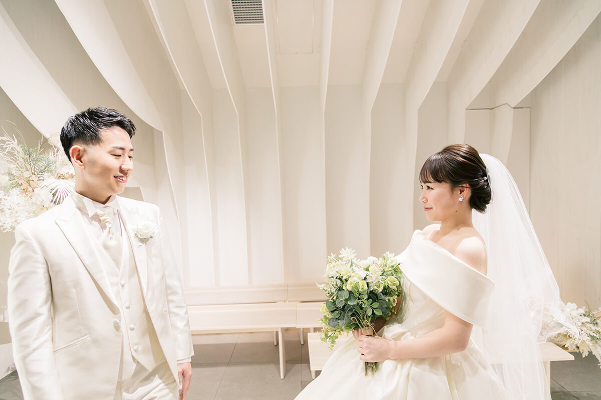 小さな結婚式 福岡チャペルで挙げられたお客様の結婚式写真02