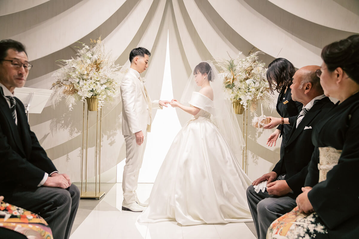 小さな結婚式 福岡チャペルで挙げられたお客様の結婚式写真06