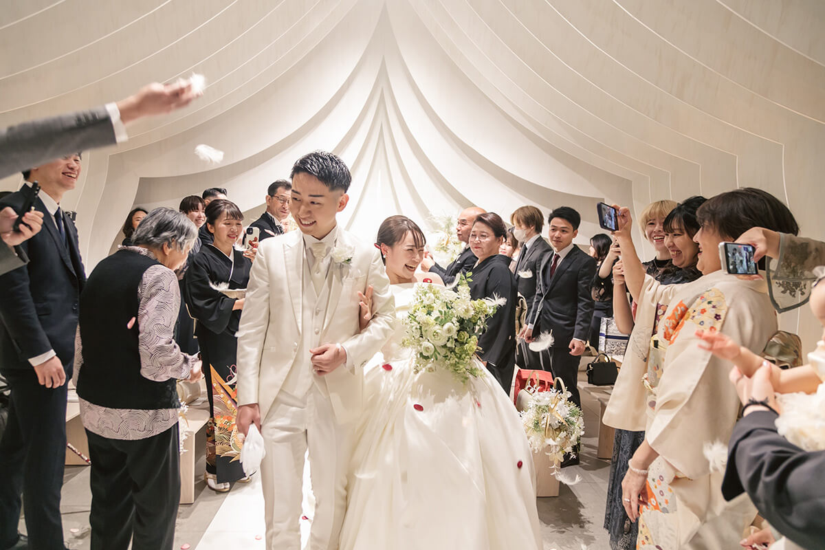 小さな結婚式 福岡チャペルで挙げられたお客様の結婚式写真10