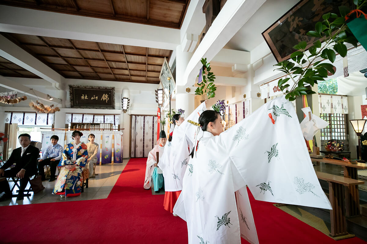 加藤神社で挙げられたお客様の結婚式写真05