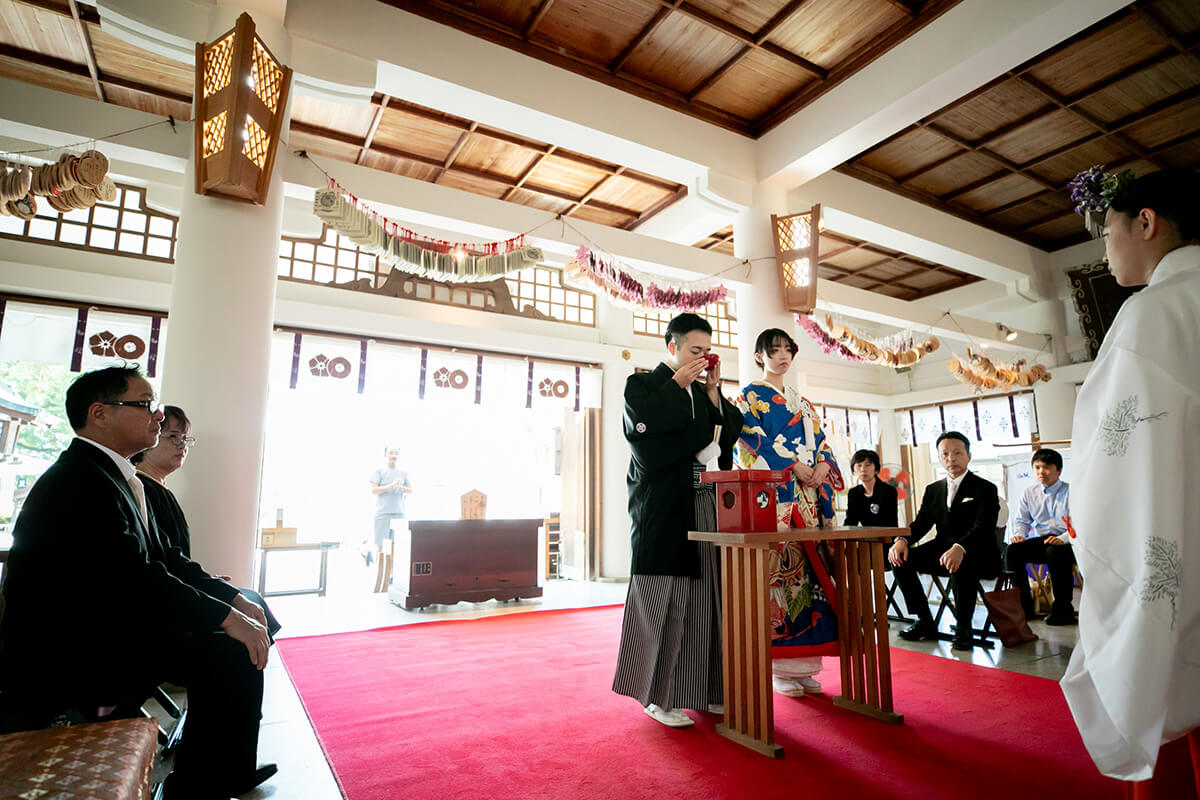 加藤神社で挙げられたお客様の結婚式写真08