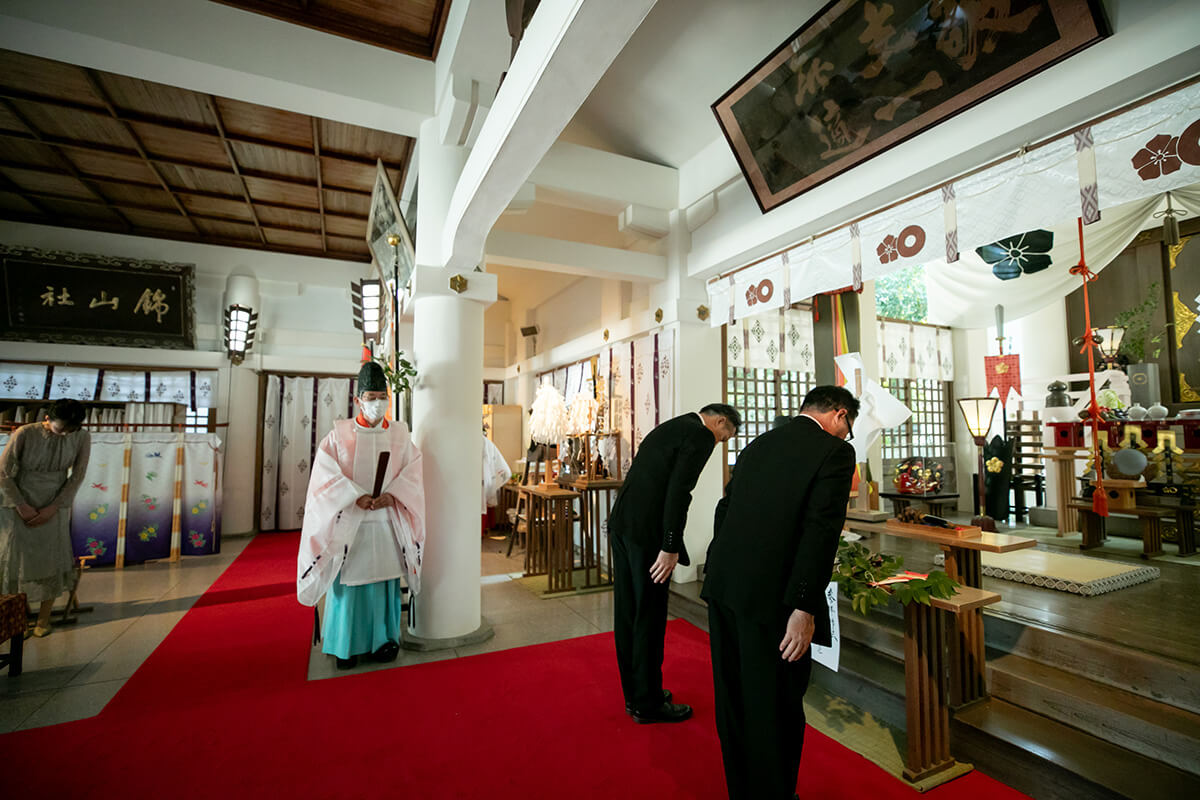 加藤神社で挙げられたお客様の結婚式写真12