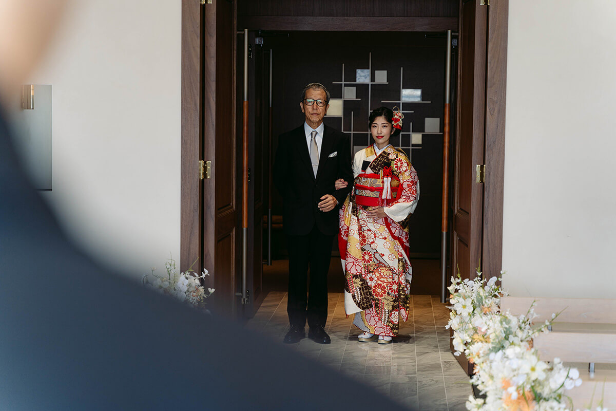 小さな結婚式 お台場チャペルで挙げられたお客様の結婚式写真03