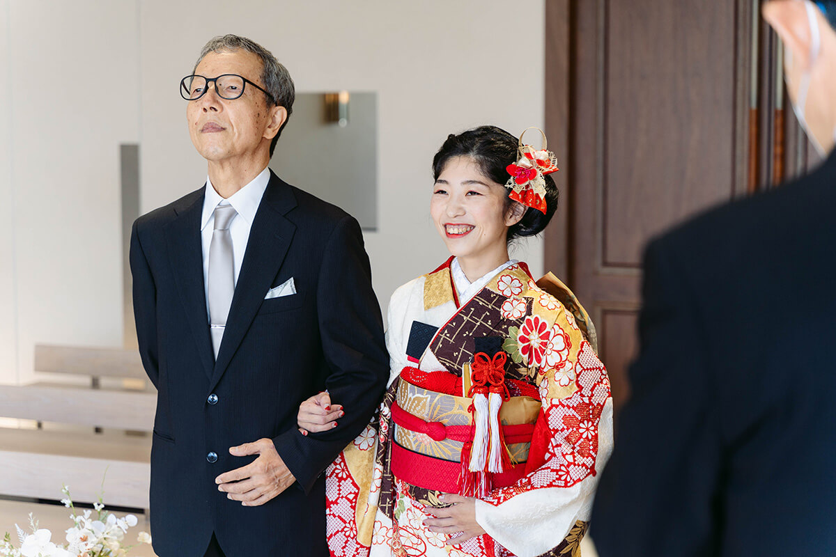 小さな結婚式 お台場チャペルで挙げられたお客様の結婚式写真04