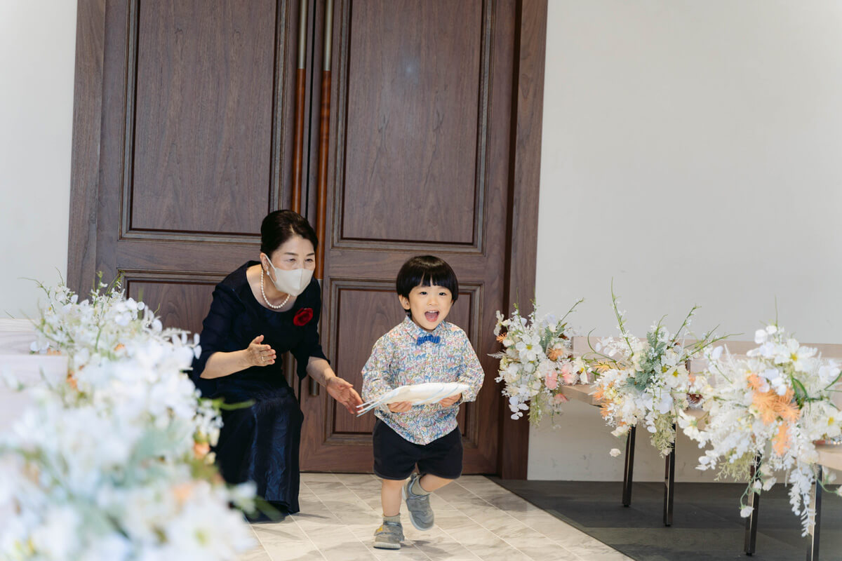 小さな結婚式 お台場チャペルで挙げられたお客様の結婚式写真09