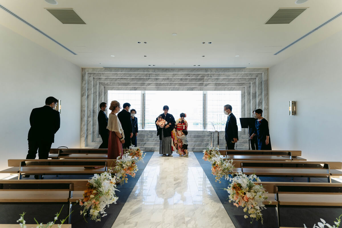 小さな結婚式 お台場チャペルで挙げられたお客様の結婚式写真14