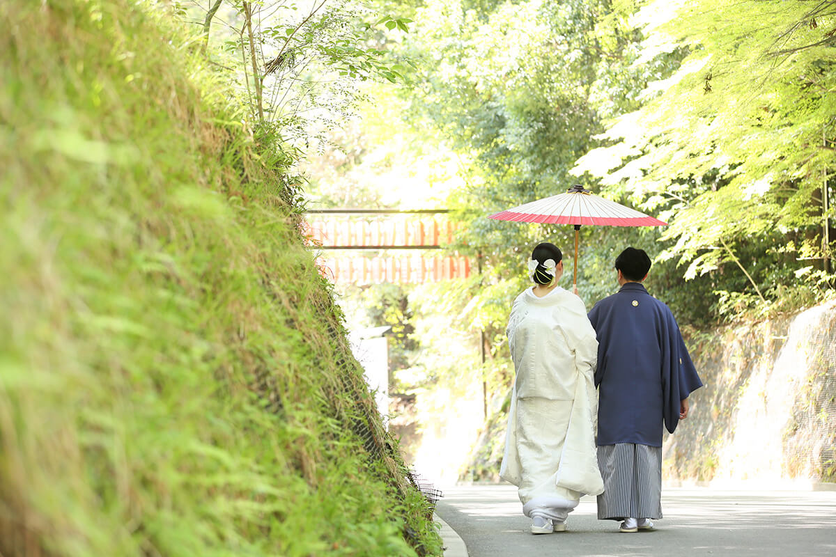 大崎八幡宮で挙げられたお客様の結婚式写真02