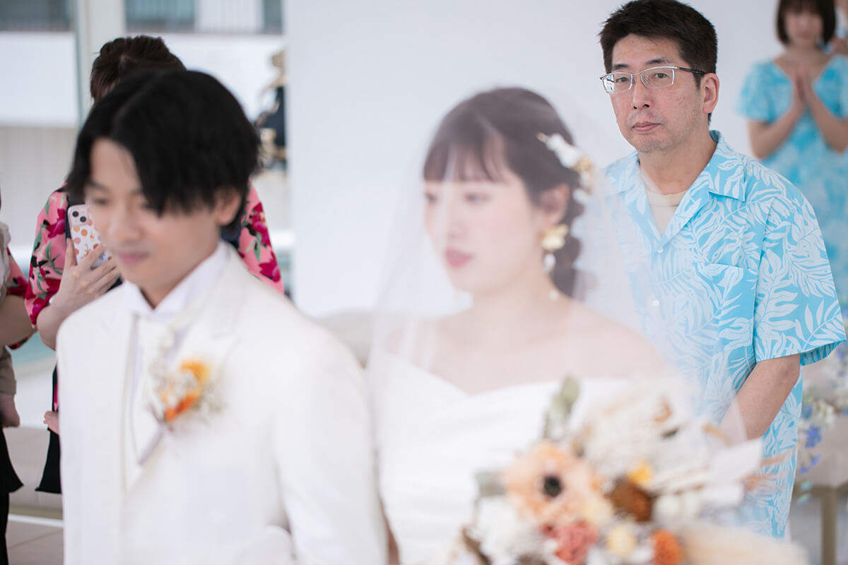 小さな結婚式 沖縄サザンビーチチャペルで挙げられたお客様の結婚式写真04