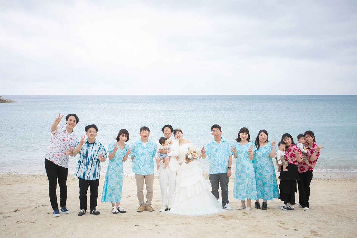 小さな結婚式 沖縄サザンビーチチャペルで挙げられたお客様の結婚式写真14