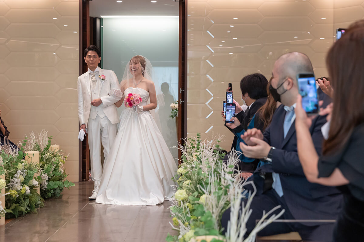 フリジェリオチャペルで挙げられたお客様の結婚式写真01
