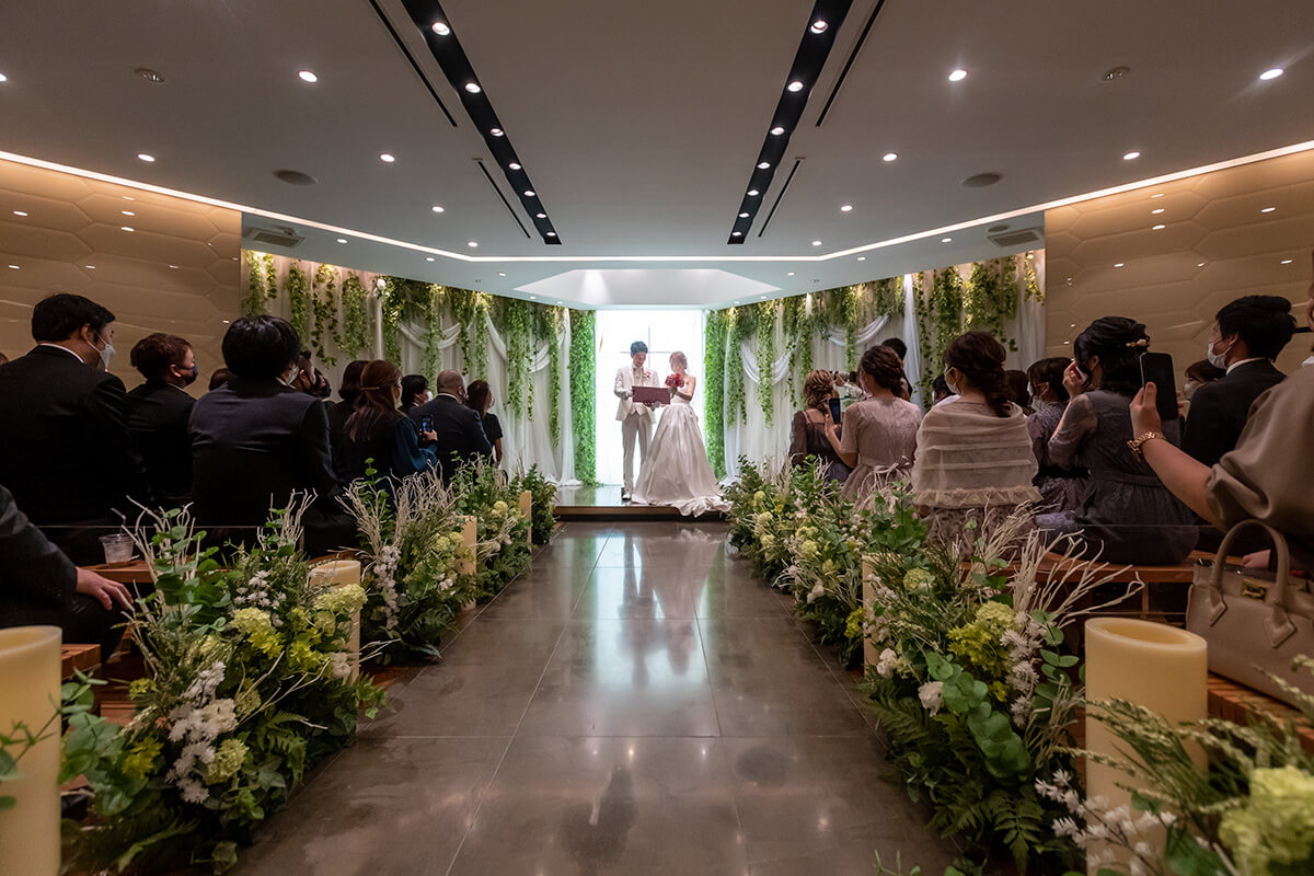 フリジェリオチャペルで挙げられたお客様の結婚式写真02
