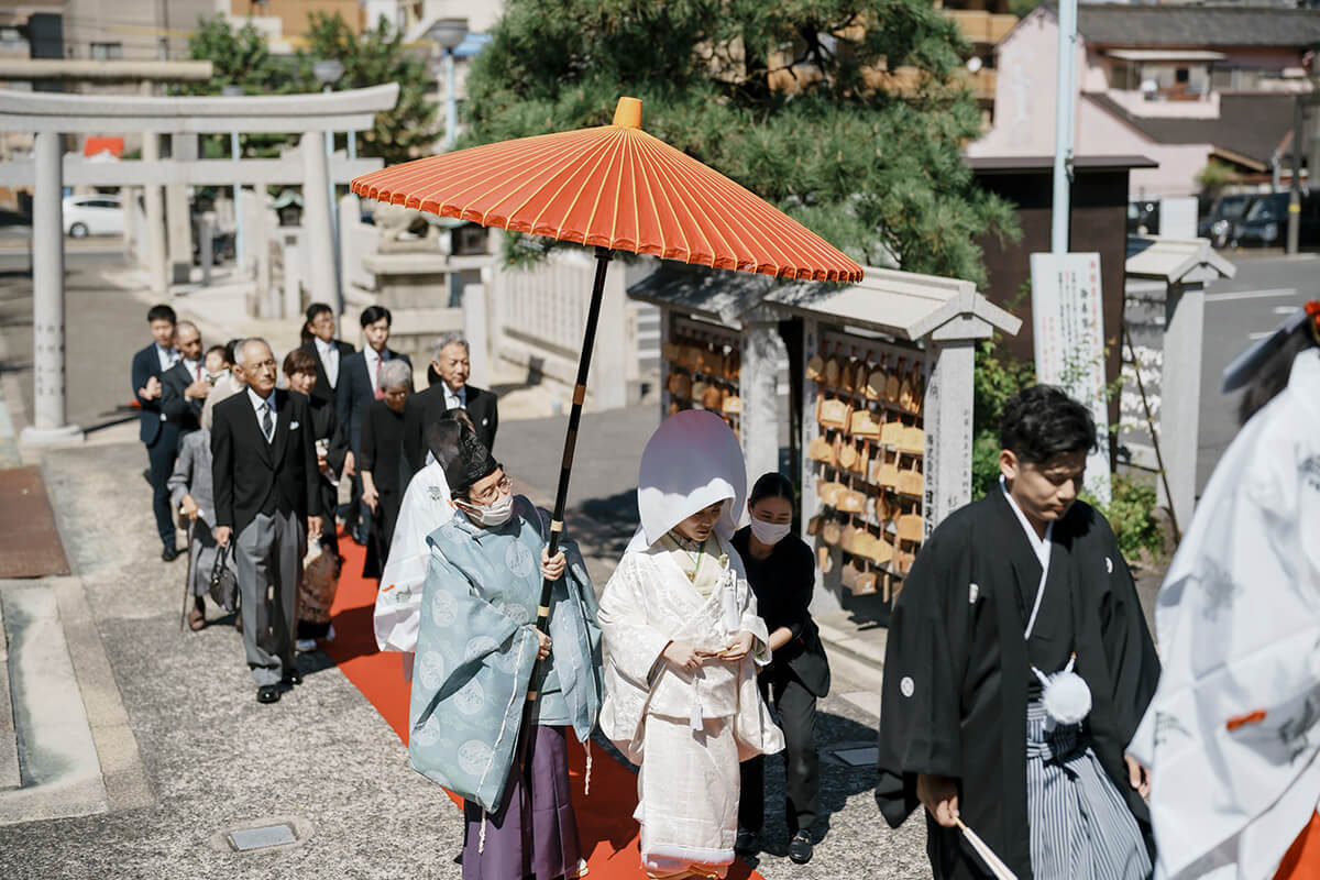 比治山神社で挙げられたお客様の結婚式写真03