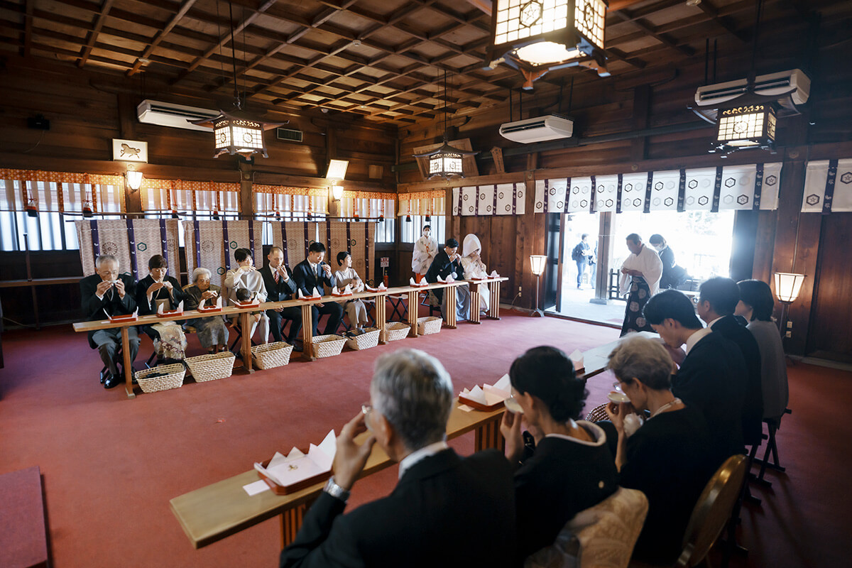 比治山神社で挙げられたお客様の結婚式写真07