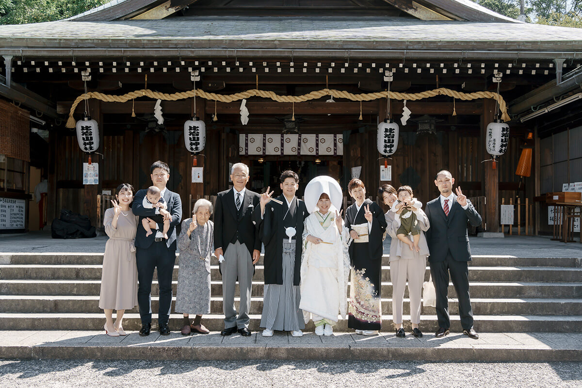 比治山神社で挙げられたお客様の結婚式写真08