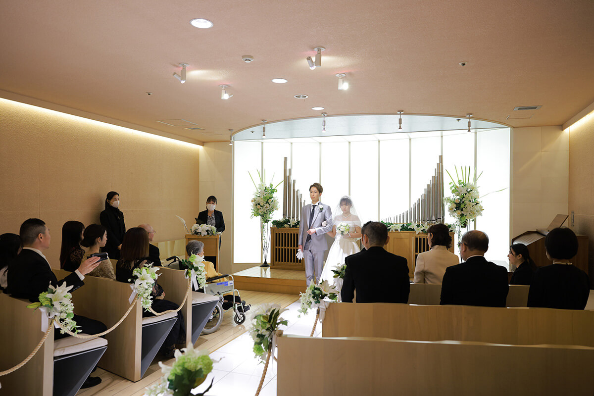 川崎チャペルで挙げられたお客様の結婚式写真06