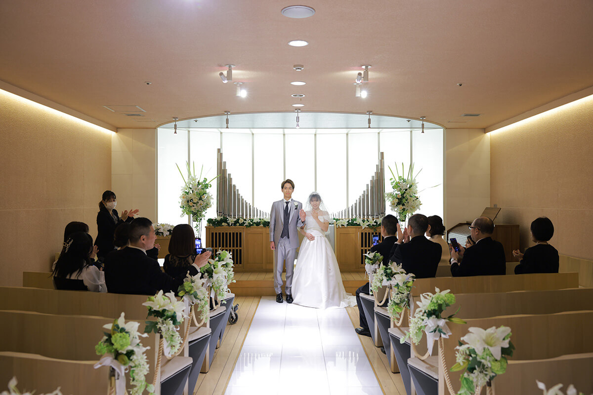 川崎チャペルで挙げられたお客様の結婚式写真09