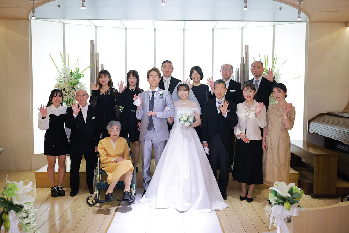 川崎チャペルで挙げられたお客様の結婚式写真11