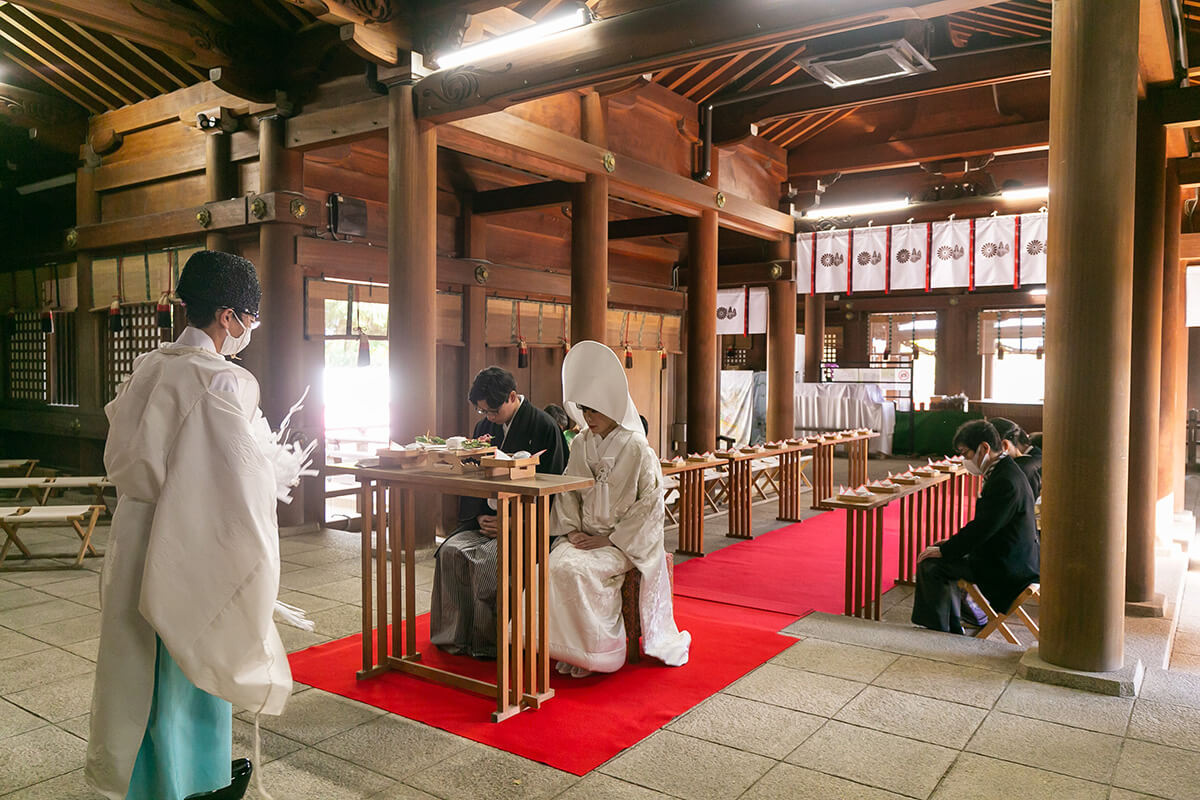 吉備津彦神社で挙げられたお客様の結婚式写真04