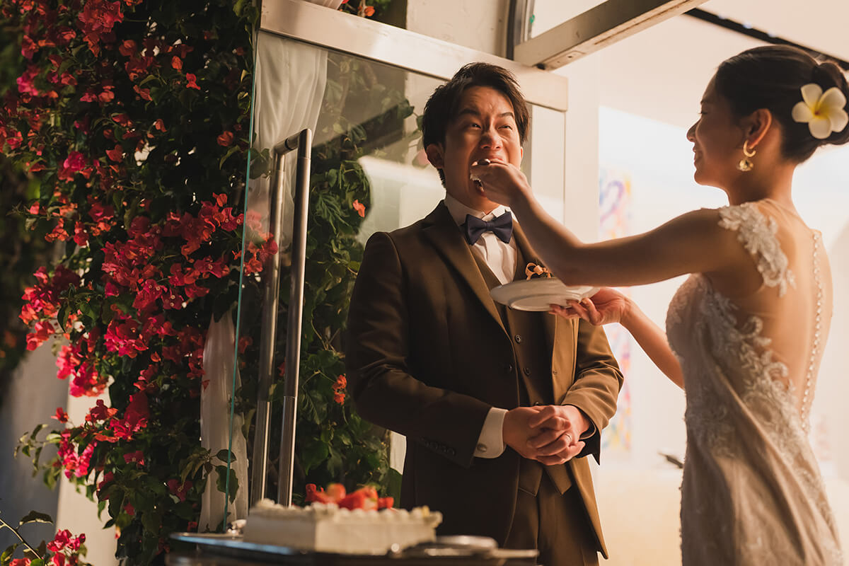 沖縄リゾートで挙げられたお客様の結婚式写真16