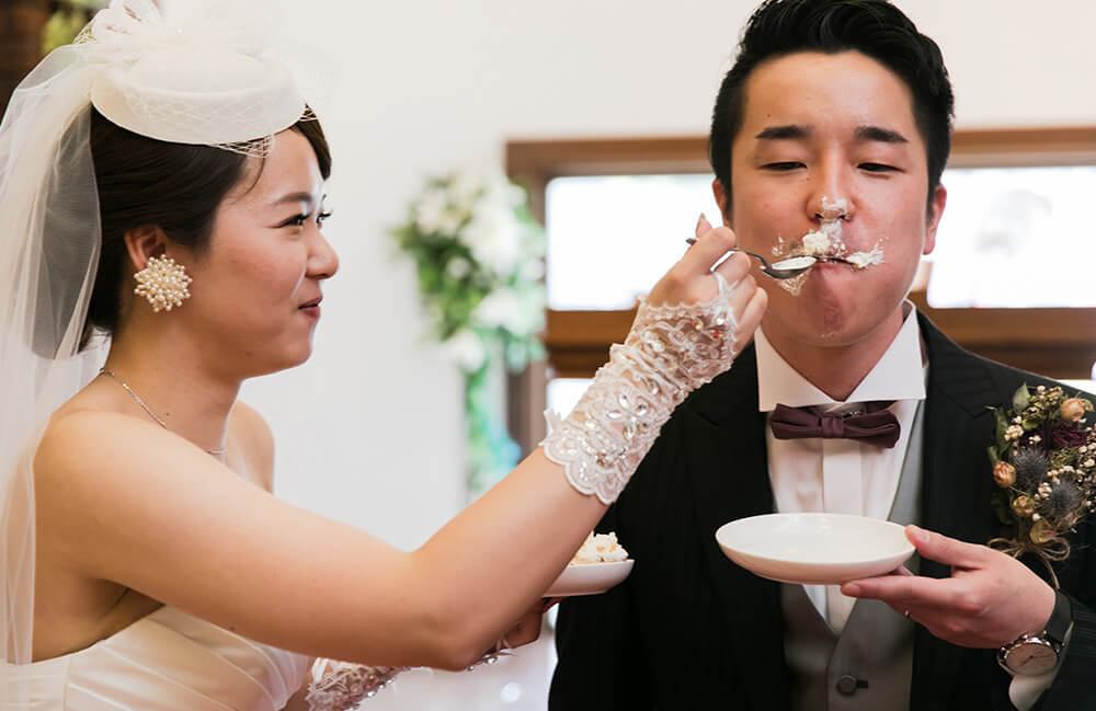 小さな結婚式 小樽リゾートで挙げられたお客様の結婚式写真08