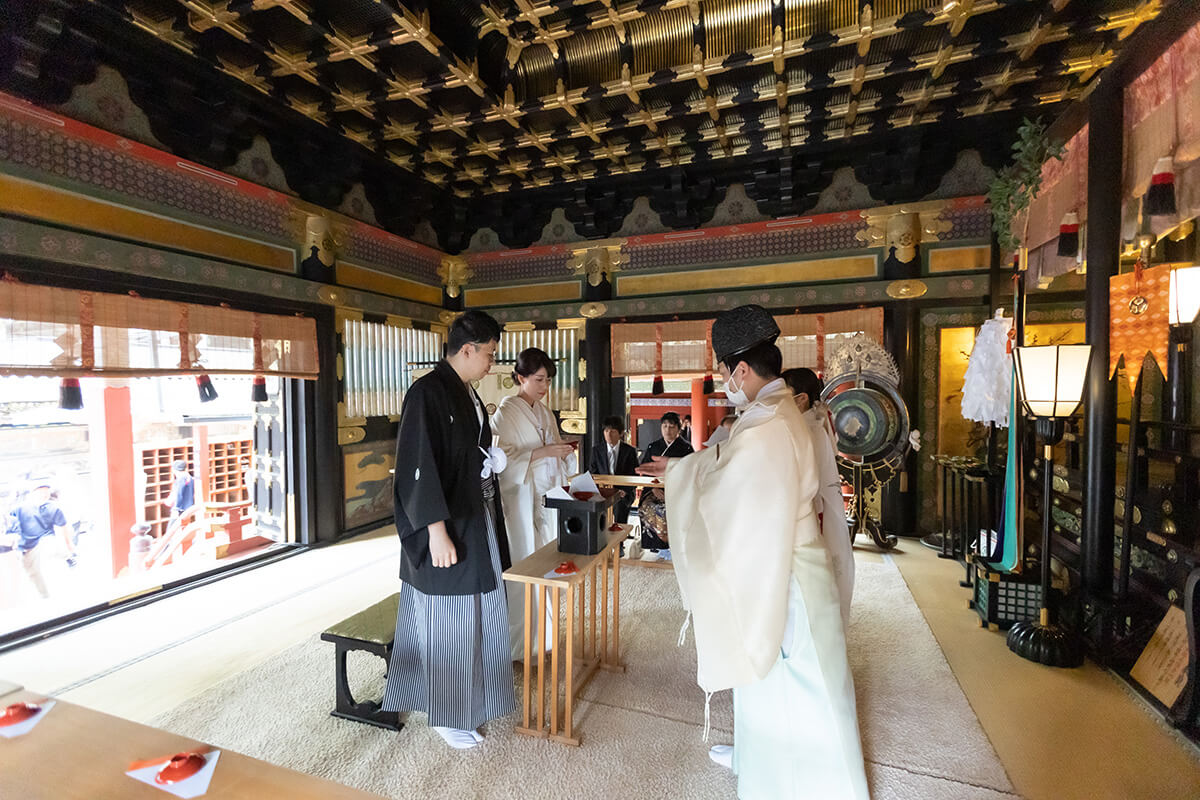 十日恵比須神社で挙げられたお客様の結婚式写真06