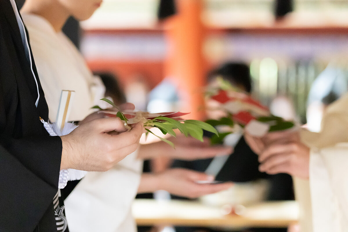 十日恵比須神社で挙げられたお客様の結婚式写真10