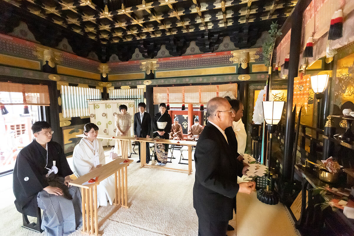 十日恵比須神社で挙げられたお客様の結婚式写真11