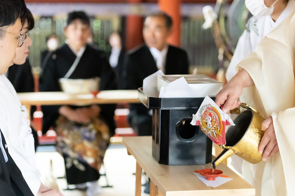 十日恵比須神社で挙げられたお客様の結婚式写真14