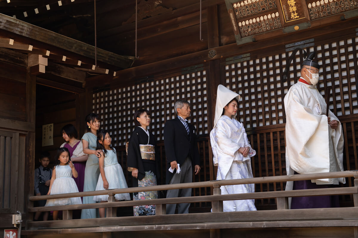 代々木八幡宮で挙げられたお客様の結婚式写真02