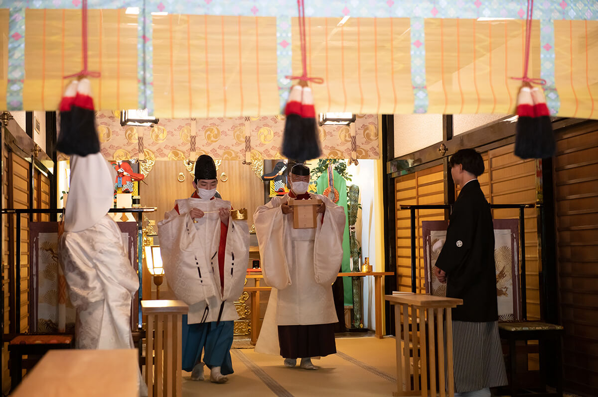 代々木八幡宮で挙げられたお客様の結婚式写真06