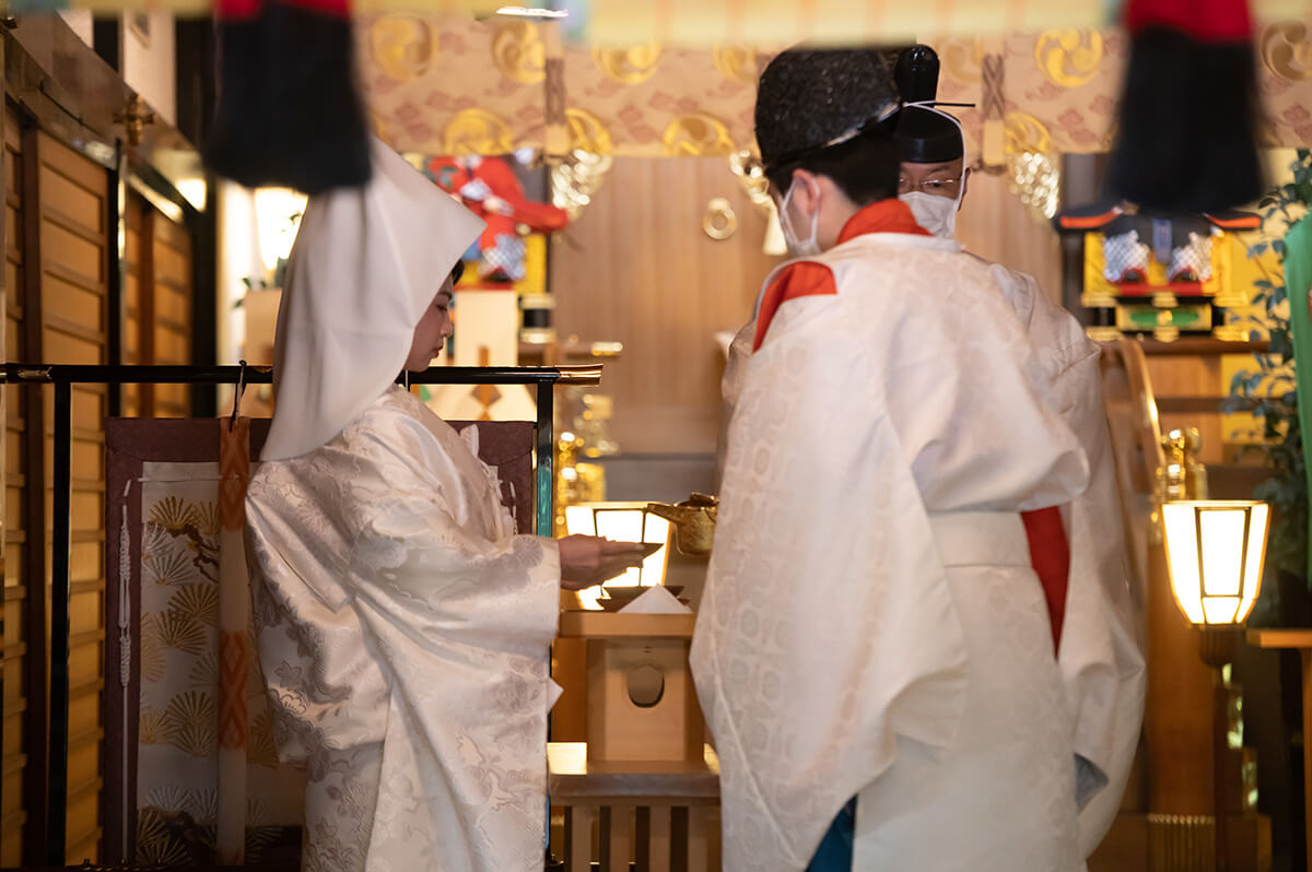 代々木八幡宮で挙げられたお客様の結婚式写真07