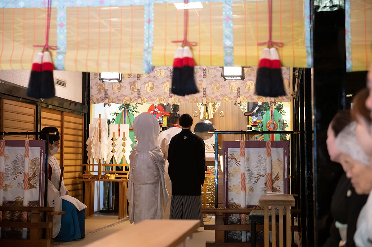 代々木八幡宮で挙げられたお客様の結婚式写真08