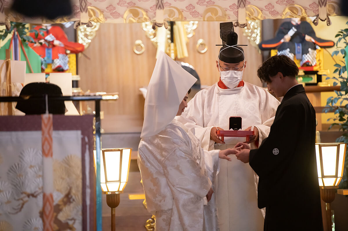 代々木八幡宮で挙げられたお客様の結婚式写真09