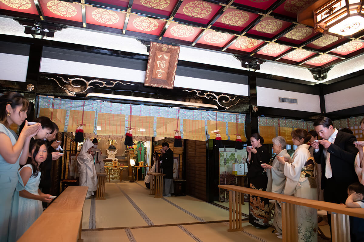 代々木八幡宮で挙げられたお客様の結婚式写真11