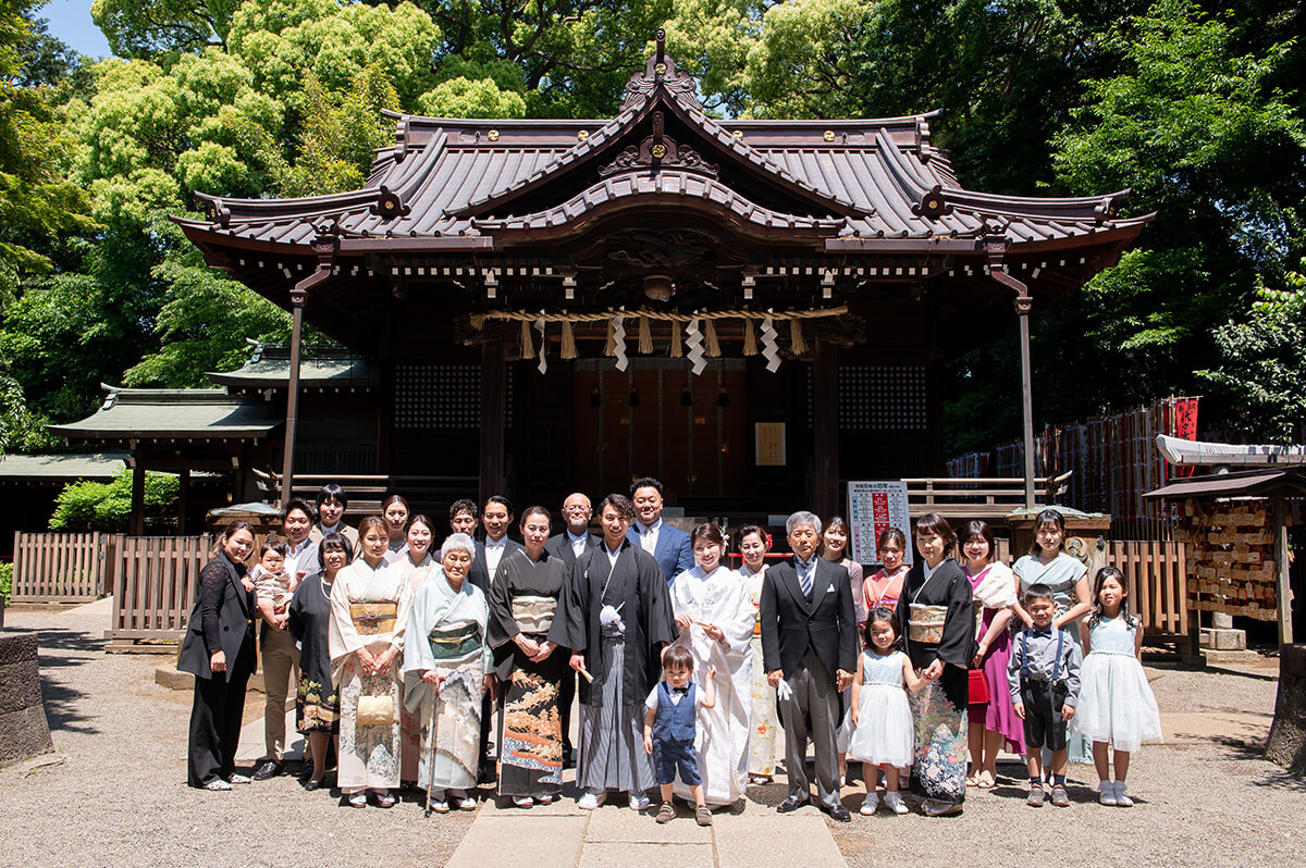 代々木八幡宮で挙げられたお客様の結婚式写真12