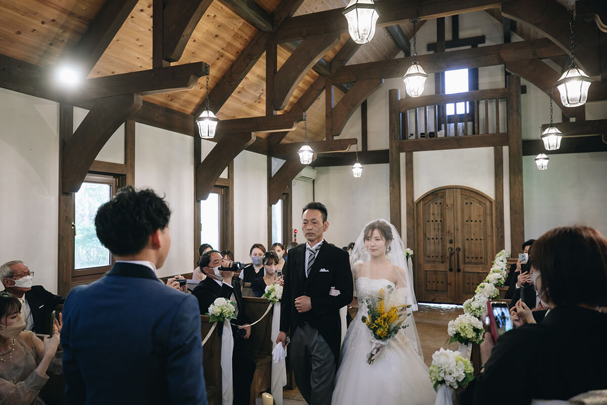 森の邸宅 彩音で挙げられたお客様の結婚式写真02