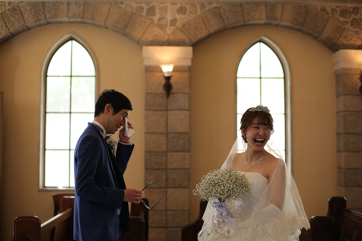 アンソレイエで挙げられたお客様の結婚式写真02