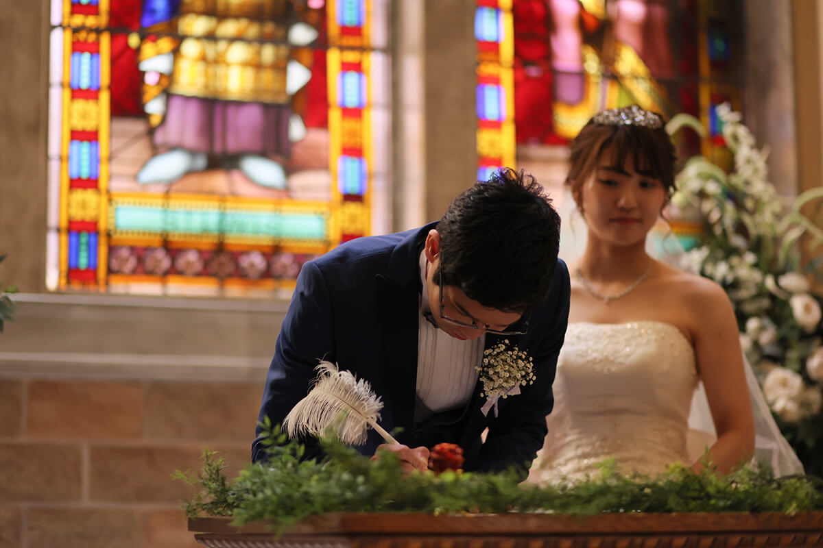 アンソレイエで挙げられたお客様の結婚式写真10