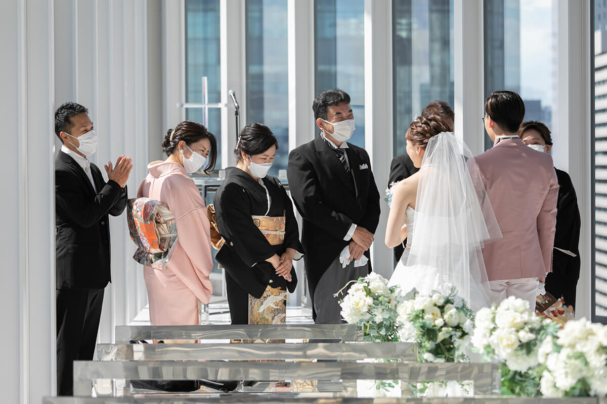 アルモニーアンブラッセ ウエディングホテルで挙げられたお客様の結婚式写真01