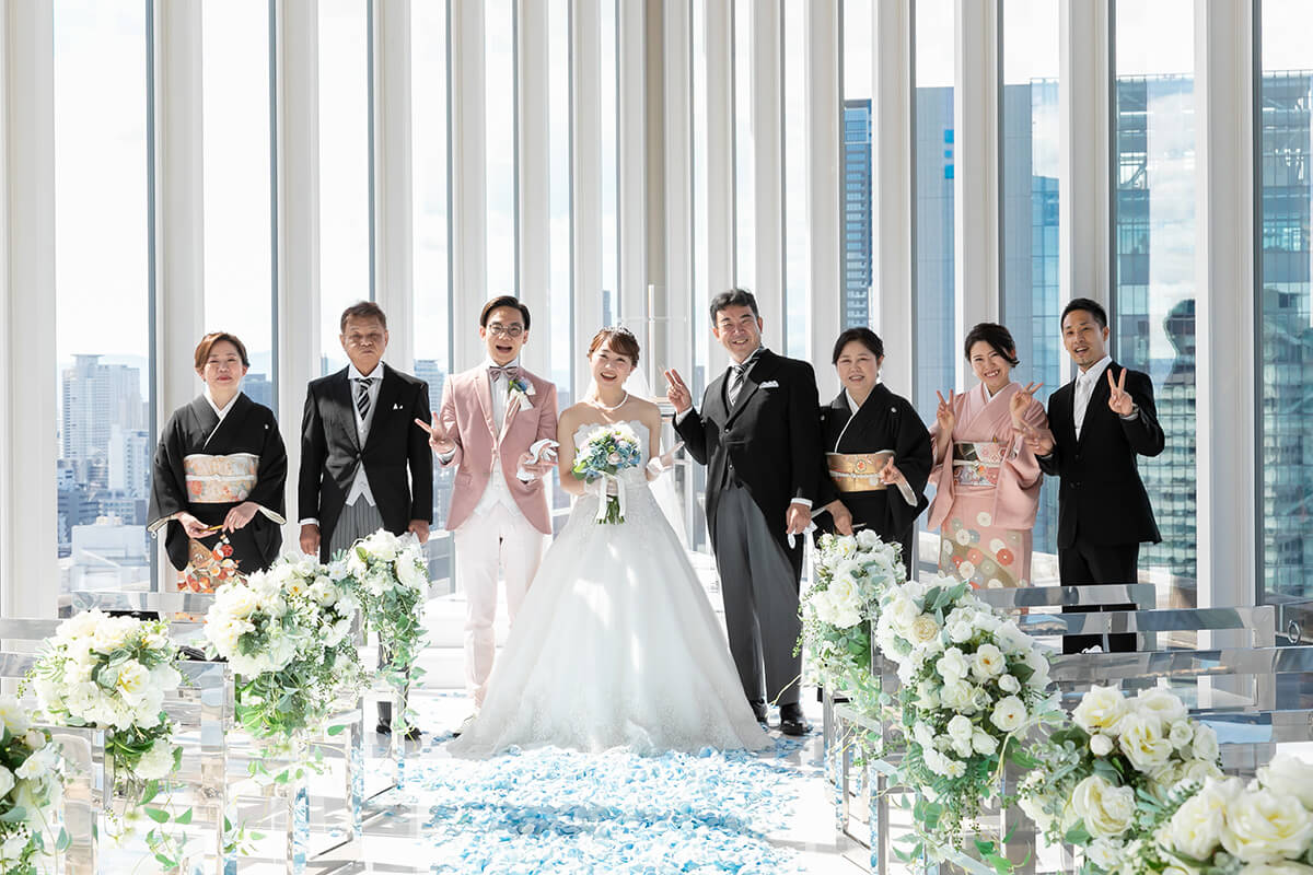 アルモニーアンブラッセ ウエディングホテルで挙げられたお客様の結婚式写真02