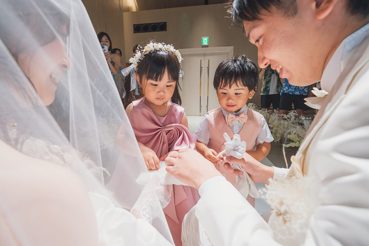 沖縄リゾートで挙げられたお客様の結婚式写真10