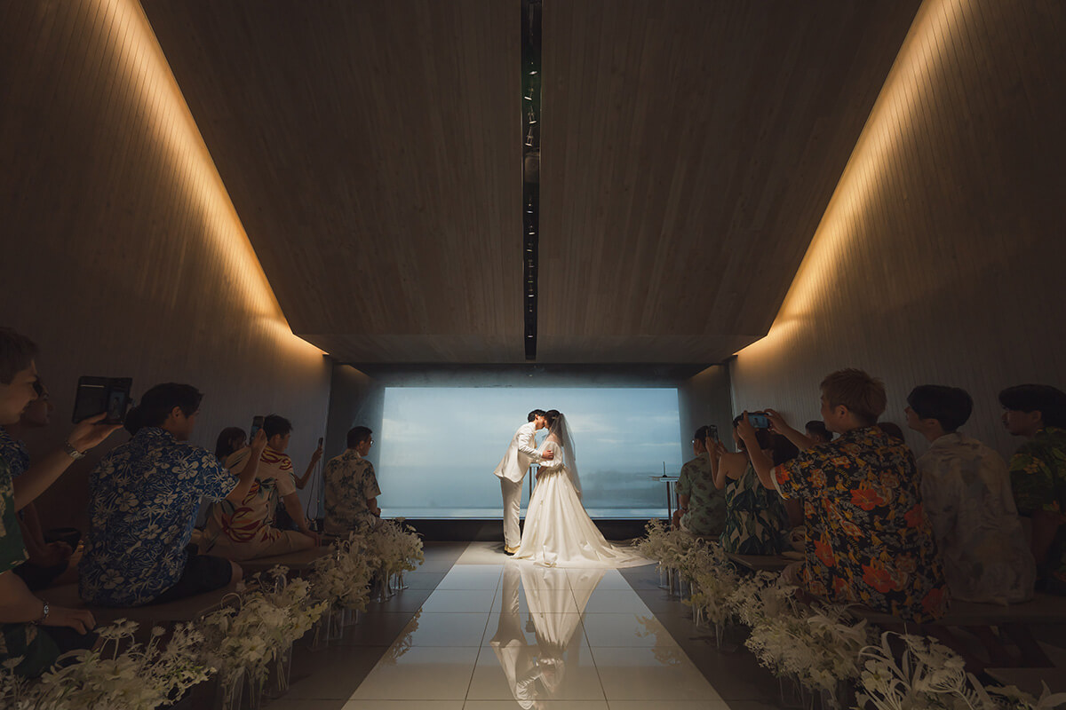 沖縄リゾートで挙げられたお客様の結婚式写真14