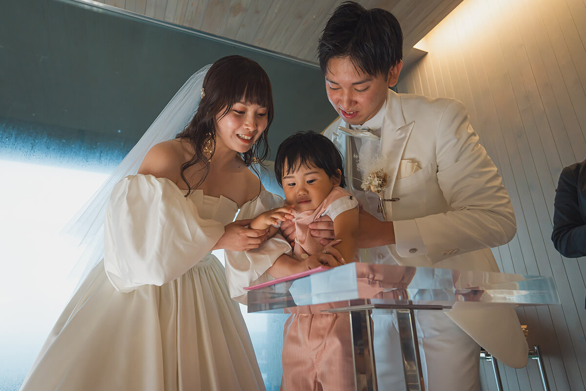 沖縄リゾートで挙げられたお客様の結婚式写真15