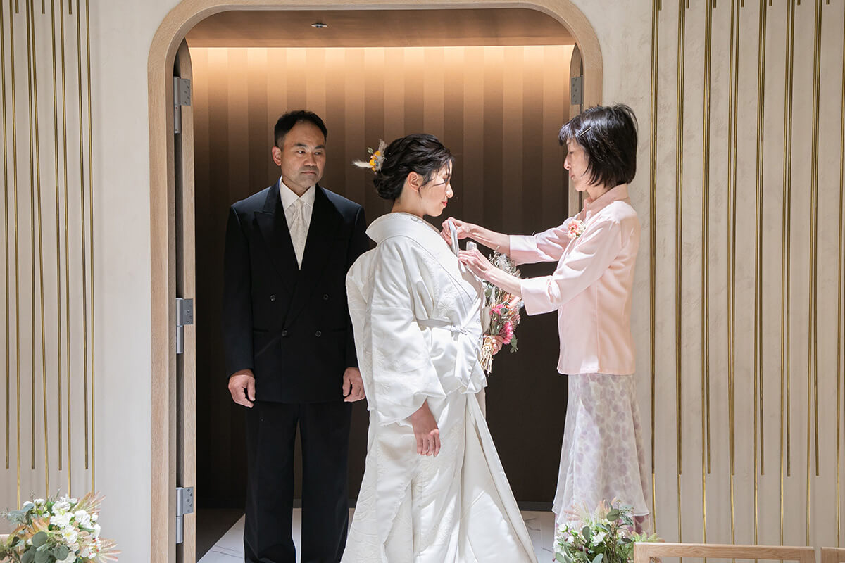 小さな結婚式 岡山チャペルで挙げられたお客様の結婚式写真02