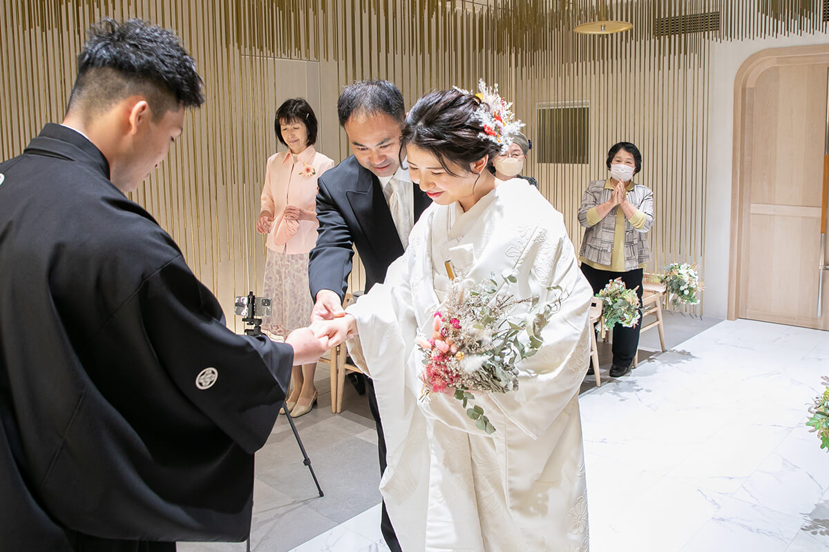 小さな結婚式 岡山チャペルで挙げられたお客様の結婚式写真03