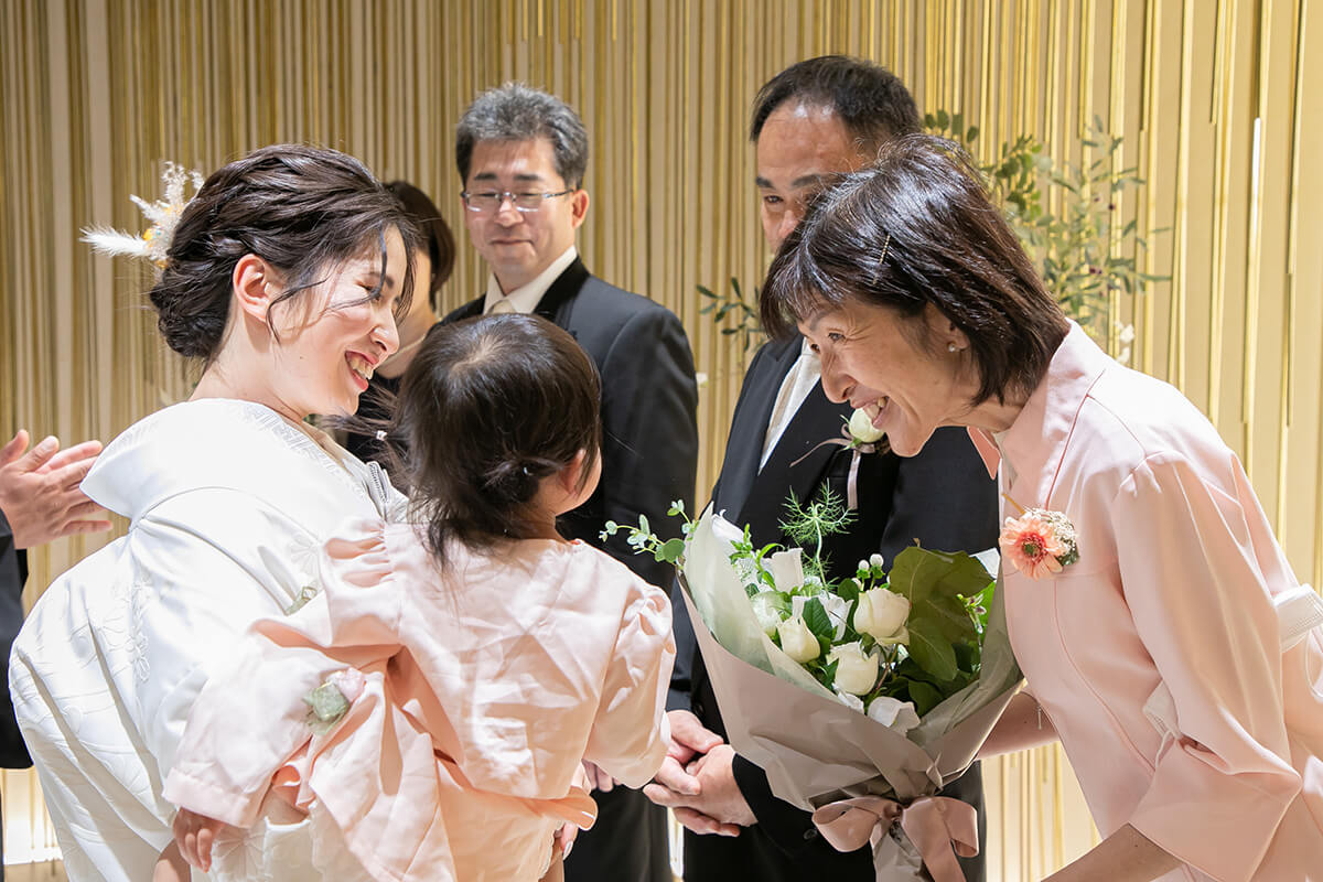 小さな結婚式 岡山チャペルで挙げられたお客様の結婚式写真