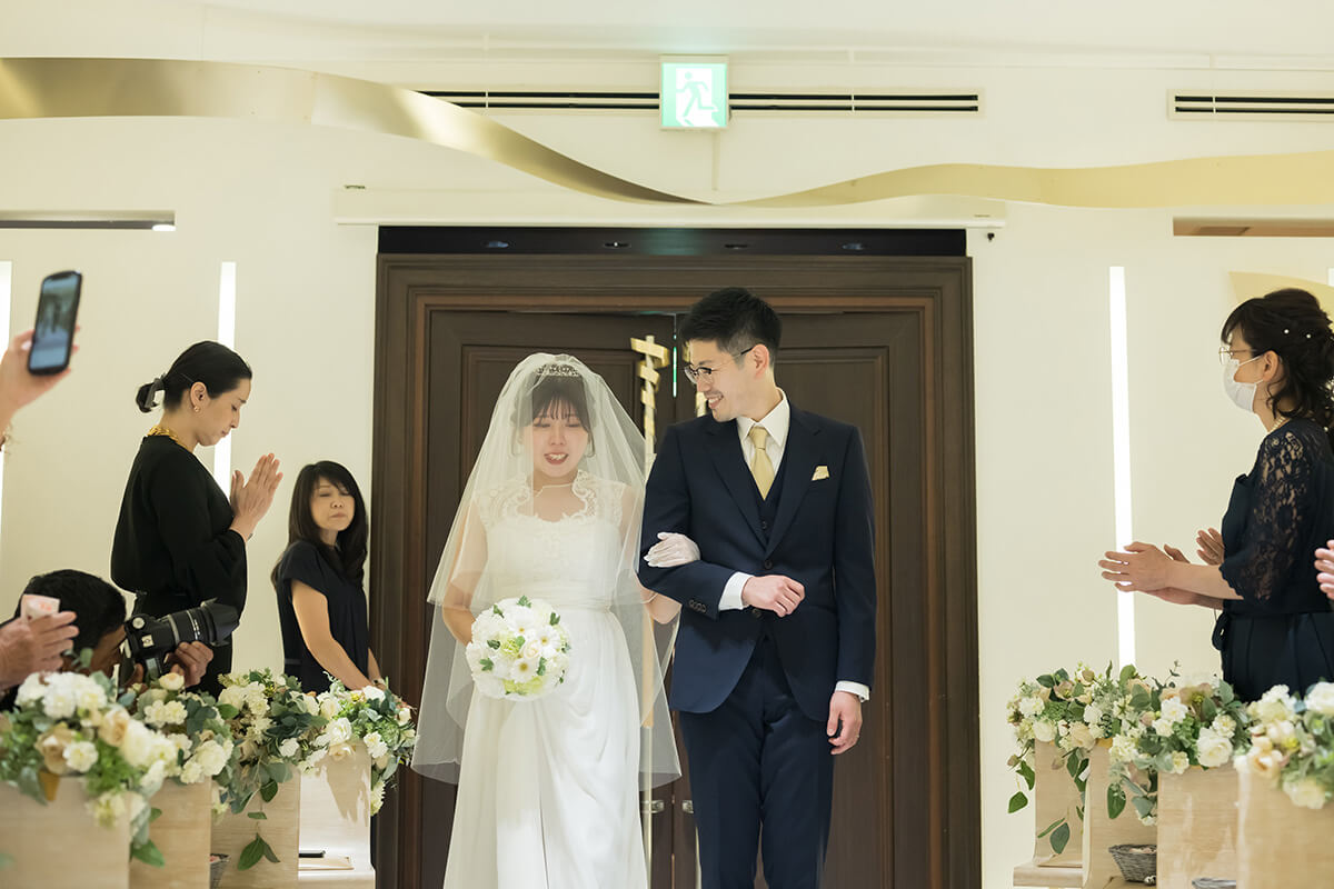 小さな結婚式 大宮チャペルで挙げられたお客様の結婚式写真04