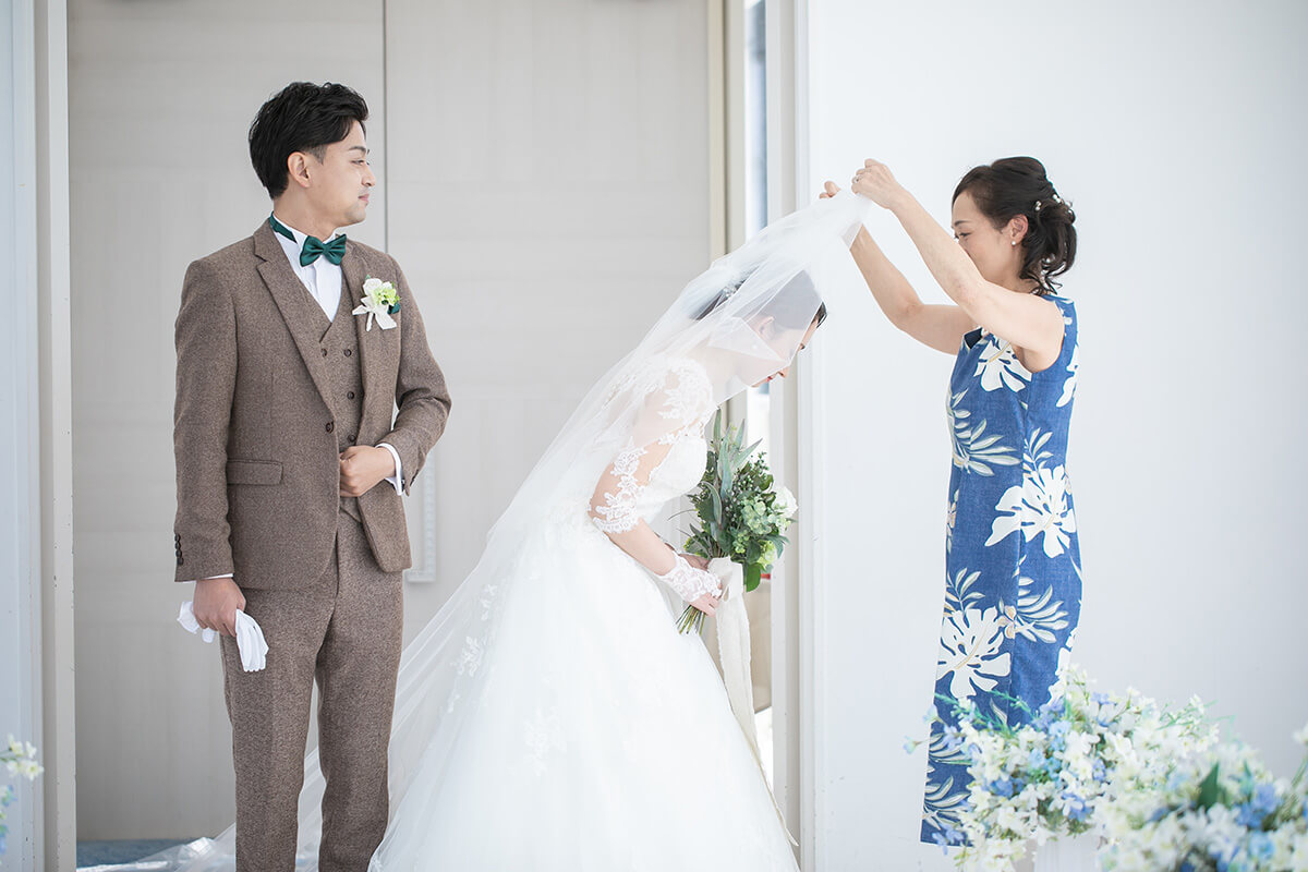 沖縄リゾートで挙げられたお客様の結婚式写真01