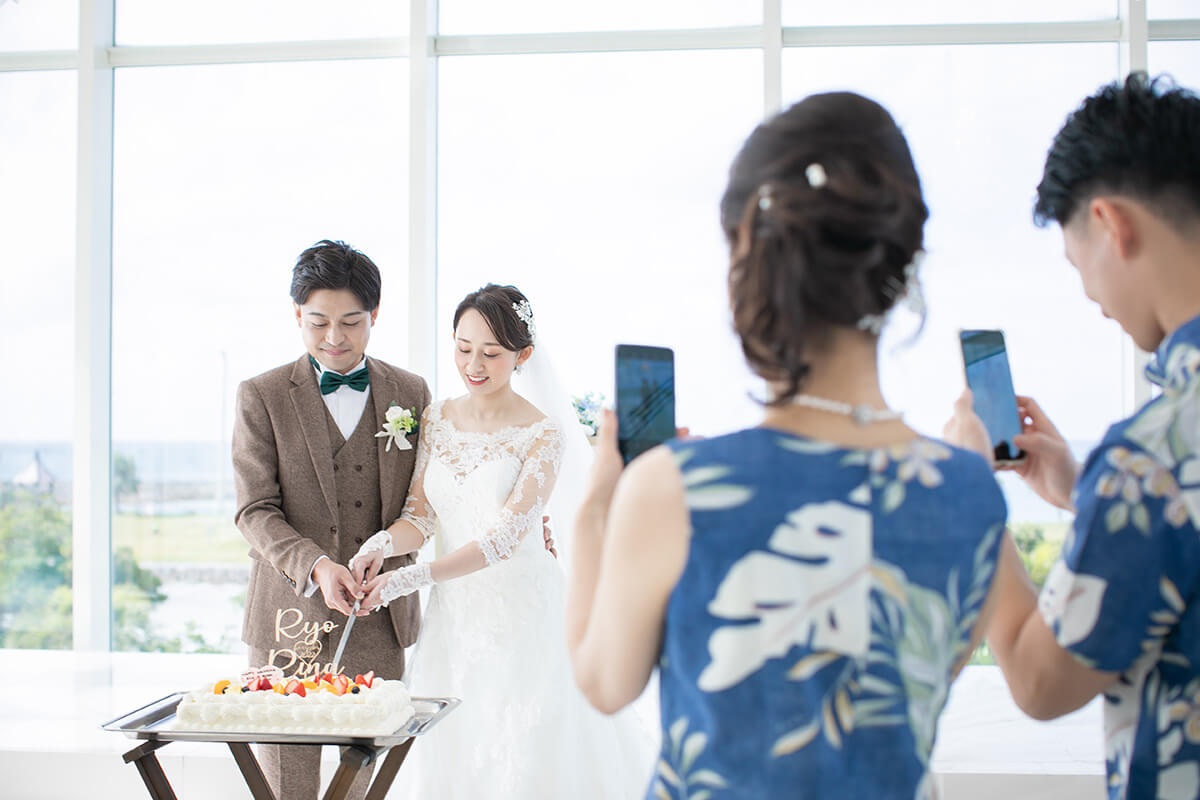 沖縄リゾートで挙げられたお客様の結婚式写真09