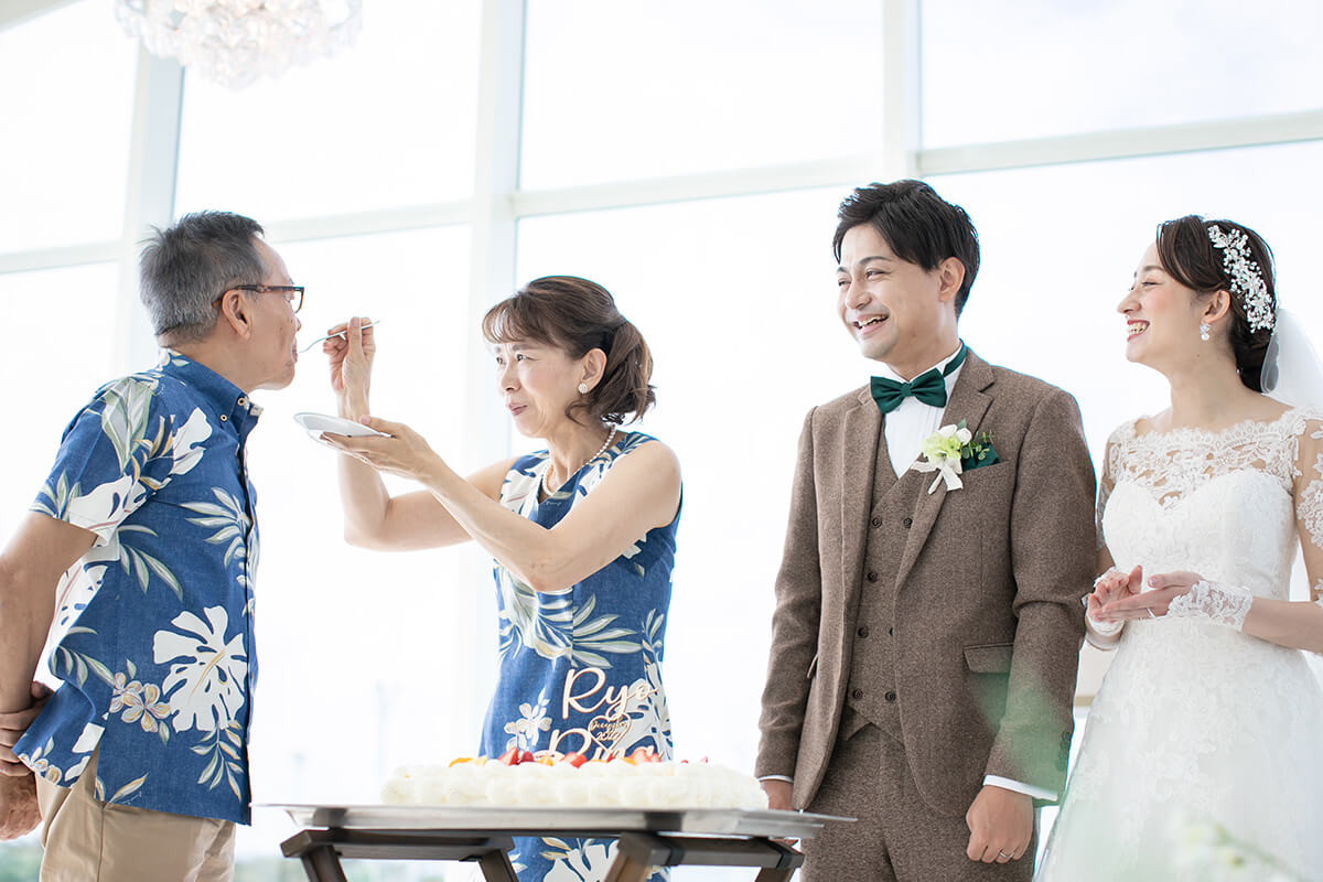 沖縄リゾートで挙げられたお客様の結婚式写真10